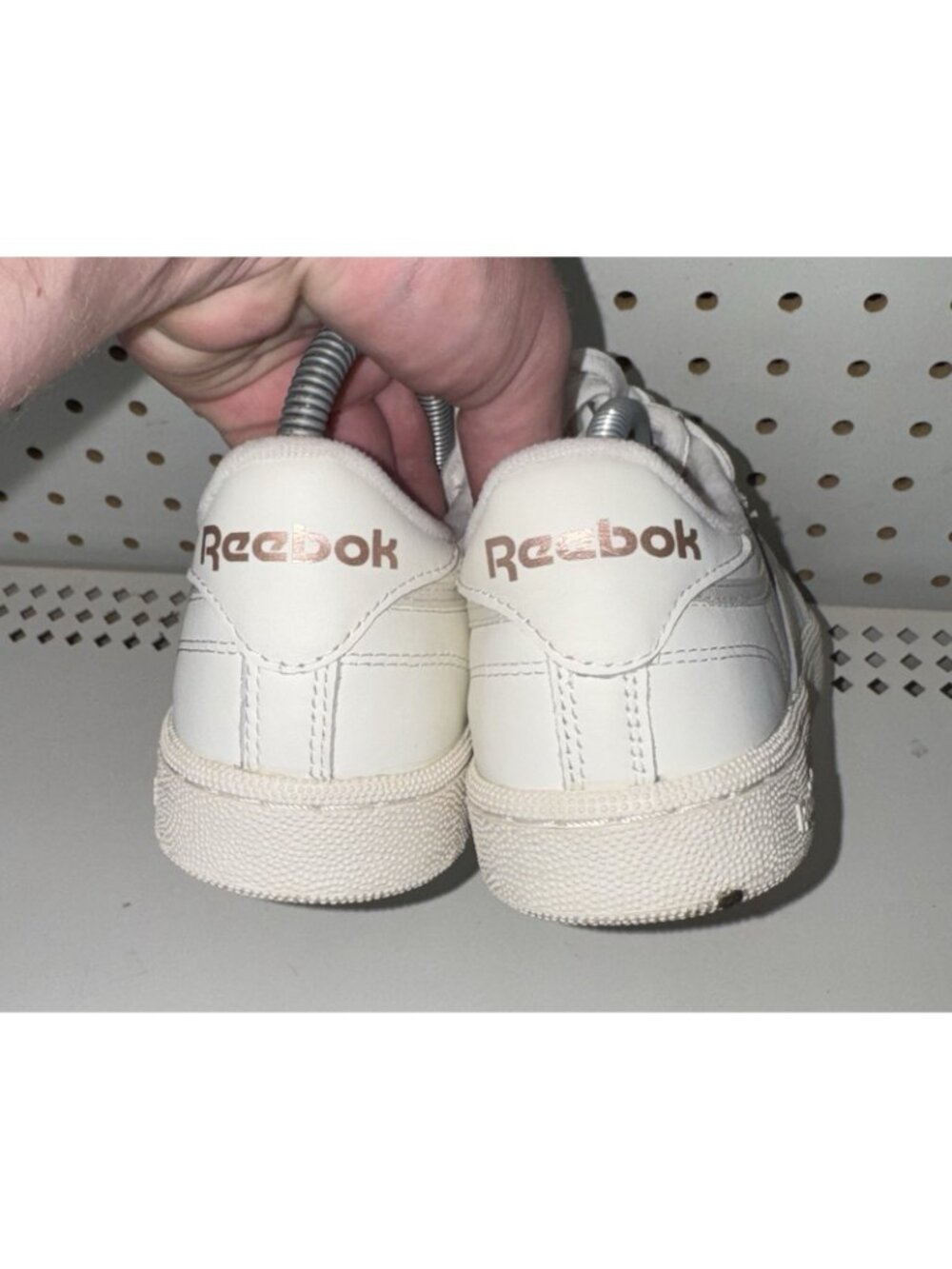 Reebok Club C 85 Vintage Womens Leather Athletic Shoes Sneakers Size 7.5 White - Picture 3 of 8